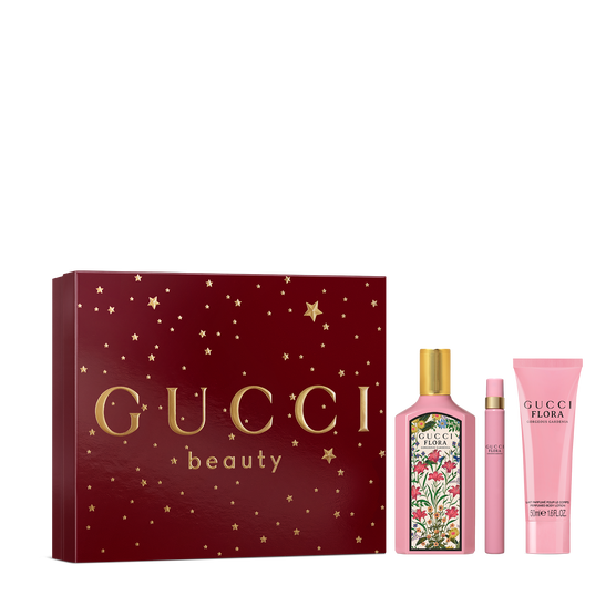 Kit Coffret Gucci Flora Gorgeous Gardenia Feminino Eau de Parfum